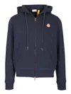 Moncler Genius Blue Moncler X Gilga Farm Zip-up Hoodie In Blue