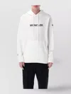 Moncler Genius Moncler X Fragment Hiroshi Fujiwara Relaxed Fit Hoodie With Cartoon Logo And Drawstring Hood In White