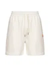 Moncler Genius Ivory Cotton Moncler X Gilga Farm Shorts In White