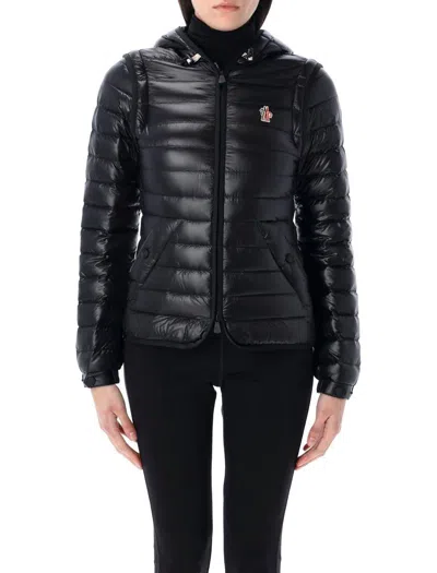 Moncler Genius Karura 2-in-1 Hooded Short Down Jacket In Black