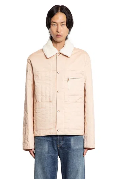 Moncler Genius Kishus Men's Outerwear Jacket - Fw25 Collection In Orange