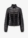 Moncler Genius Moncler X Edward Enninful Knut Short Glossy Down Jacket In Black