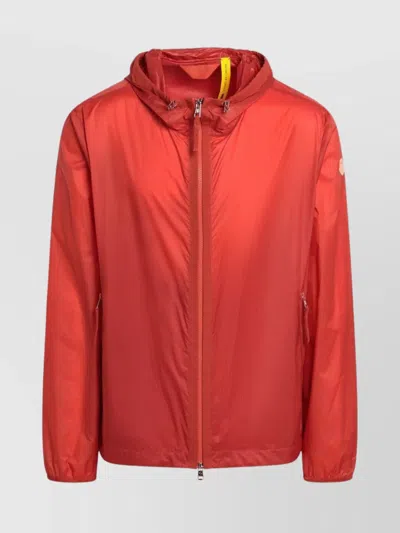 MONCLER GENIUS LIGHTWEIGHT WINDBREAKER COAT WITH HOOD