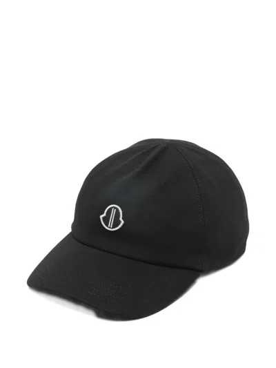 Moncler Genius Logo Baseball Cap In Black