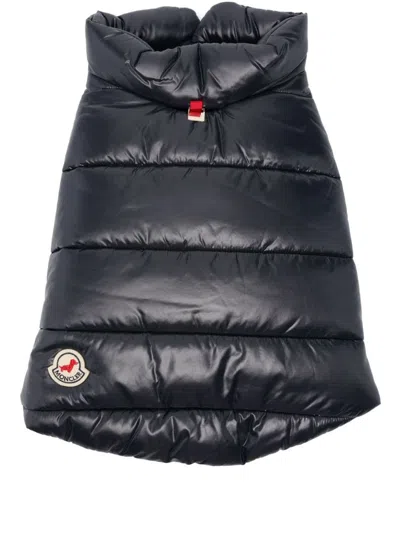 Moncler Genius Logo-patch Gilet In Blue