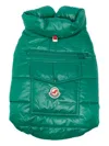 Moncler Genius Logo-patch Gilet In Grün