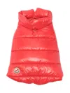 Moncler Genius Logo-patch Gilet In Red