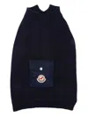 Moncler Genius Logo-patch Sweater In Blue
