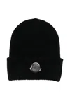 Moncler Genius Moncler Edward Enninful Black Beanie In Black