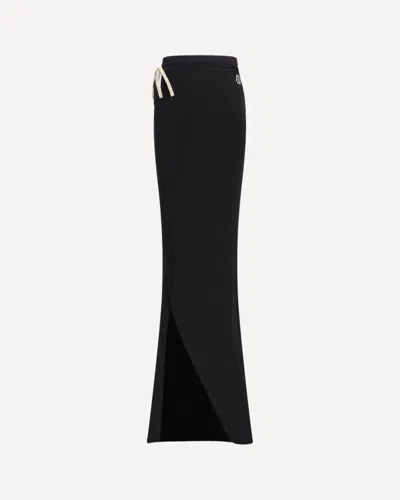 Moncler Genius Moncler Rick Owens Dark Dust Adjustable Skirt In Black