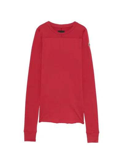 Moncler Genius Long-sleeve T-shirt In Red