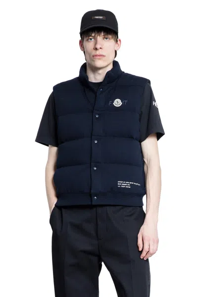 Moncler Genius Man Blue Vests