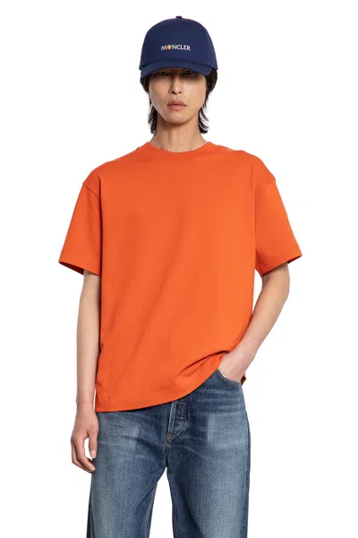 Moncler Genius Man  T-shirts & Tank Tops In Orange