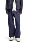 Moncler Genius Man  Trousers In Blue