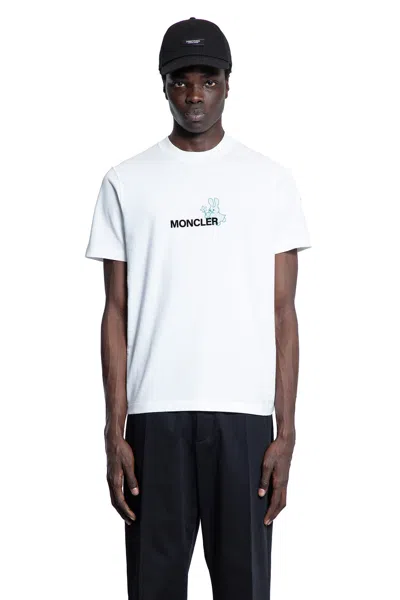 MONCLER GENIUS MAGLIETTA IN COTONE CON LOGO CARTONE ANIMATO COLLABORAZIONE FRGMT