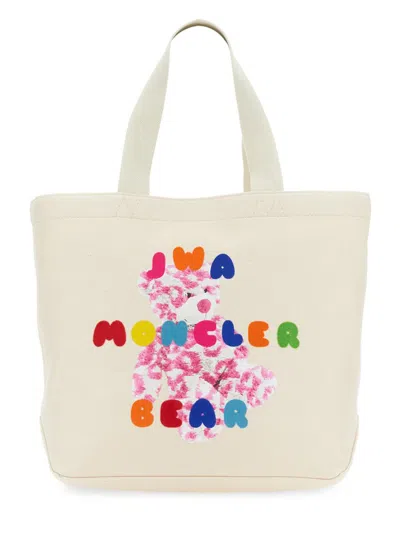 Moncler Genius Medium Tote Bag  Unisex In Sand