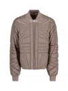 Moncler Genius Megapenta Flight Jacket In Taupe