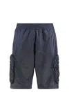 Moncler Genius Shorts Moncler X Mercedes Benz By Nico Cargo Shorts In Blue