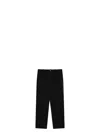 Moncler Genius Black Cotton Trousers In Black