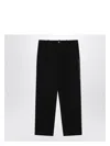 Moncler Genius Black Cotton Trousers In Black