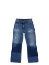 Moncler Genius Jeans With Star Inlays 8 Moncler Palm Angels In Blue