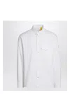 Moncler Genius Padded Shirt Jacket In White