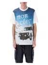 Moncler Genius T-shirt With Moncler X Mercedes-benz By Nigo Print In Multi