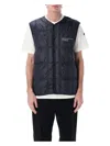 Moncler Genius Men's Vaile Packable Down Gilet In Navy