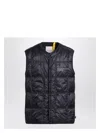 Moncler Genius Moncler X Frgmt Vaile Blue Vest In Nylon In Blue