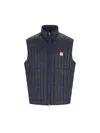 Moncler Genius Moncler X Gilga Farm Tangerine Down Vest In Blue