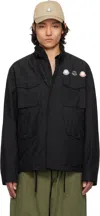 Moncler Genius Mercedes-benz By Nigo Black Orus Field Down Jacket In 999 Black