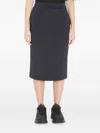 Moncler Genius Moncler X Ee72 Neoprene Skirt By Edward Enninful In Blue