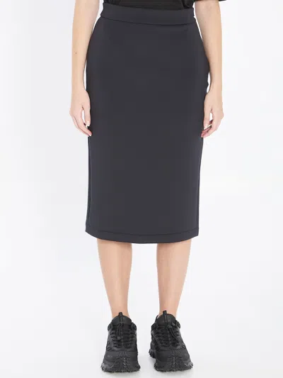 Moncler Genius Midi Skirt In Gray