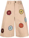 Moncler Genius Beige Jw Anderson 09e Bermuda Shorts