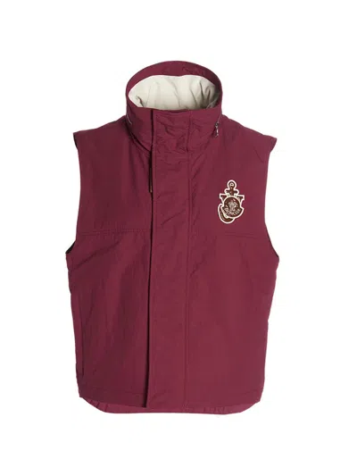 Moncler Genius X J.w.'tryphan' Vest In Burgundy