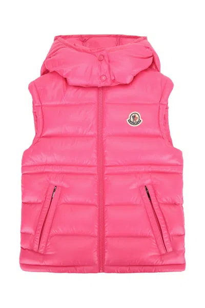 Moncler Genius Moncler Jr Ania Puffer Vest For Kids In Fucsia
