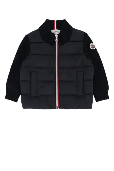 Moncler Genius Moncler Jr Cardigan In Black