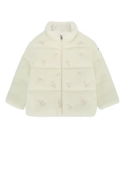 Moncler Genius Moncler Jr Chiara Kids Puffer Jacket In Cream
