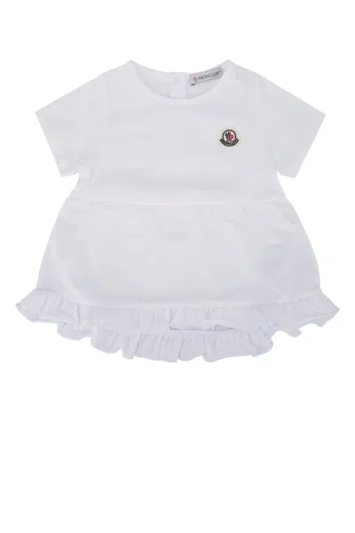 Moncler Genius Moncler Jr Clothing Ensemble In White