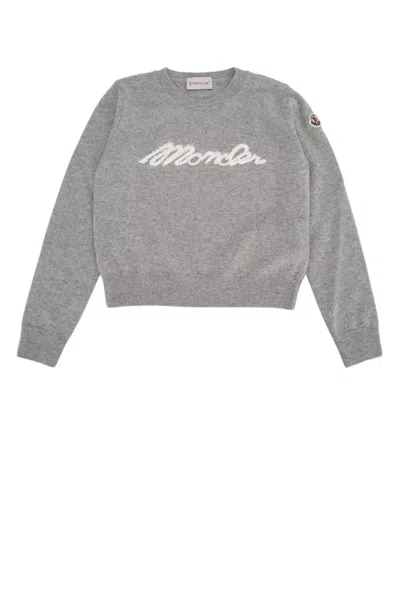 Moncler Genius Moncler Jr Crew Neck In Gray