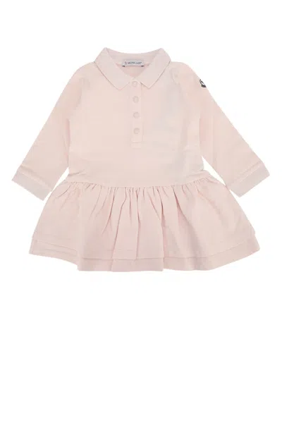 Moncler Genius Moncler Jr Girls Mini Dress In Lightpink