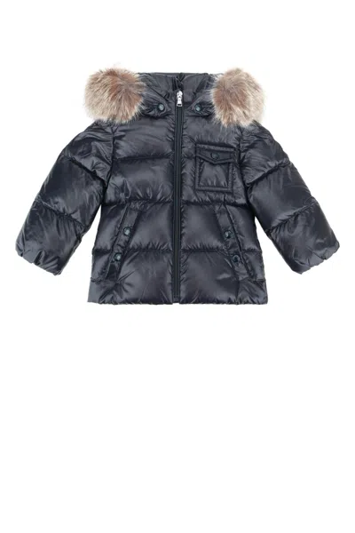 Moncler Genius Moncler Jr K2f Kids Puffer Jacket In Navyblue