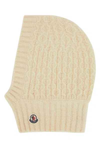 Moncler Genius Moncler Jr Kids Balaclava Beanie In Cream
