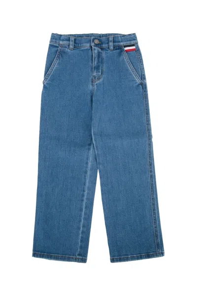 Moncler Genius Moncler Jr Kids Blue Trousers