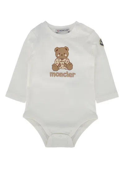 Moncler Genius Moncler Jr Kids Cotton Suit Set With Gift Box In White