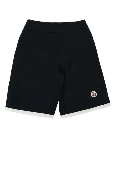 Moncler Genius Moncler Jr Kids Cotton Sweatpants In Black