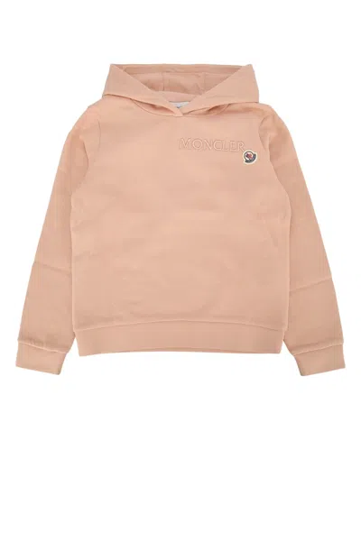 Moncler Genius Moncler Jr Kids Hooded Sweater Hoodie In Pink