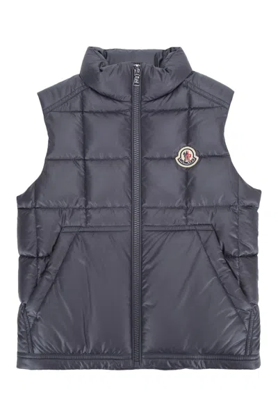 Moncler Genius Moncler Jr Kids Keir Padded Mini Vest In Darkgrey
