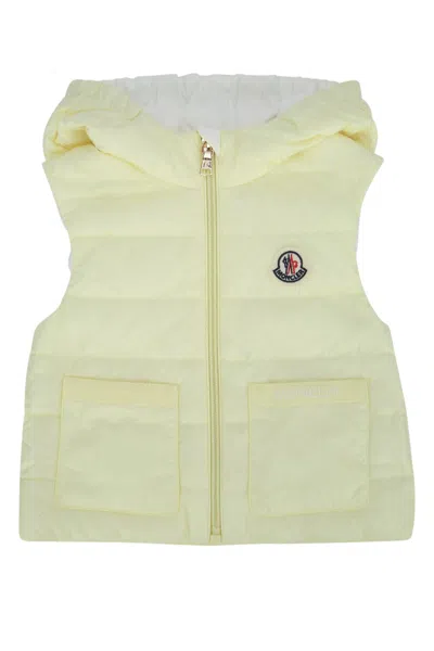 Moncler Genius Moncler Jr Kids Lightweight Nylon Vest In Green