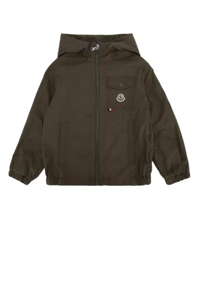 Moncler Genius Moncler Jr Kids Lightweight Polyimide Jacket In Brown